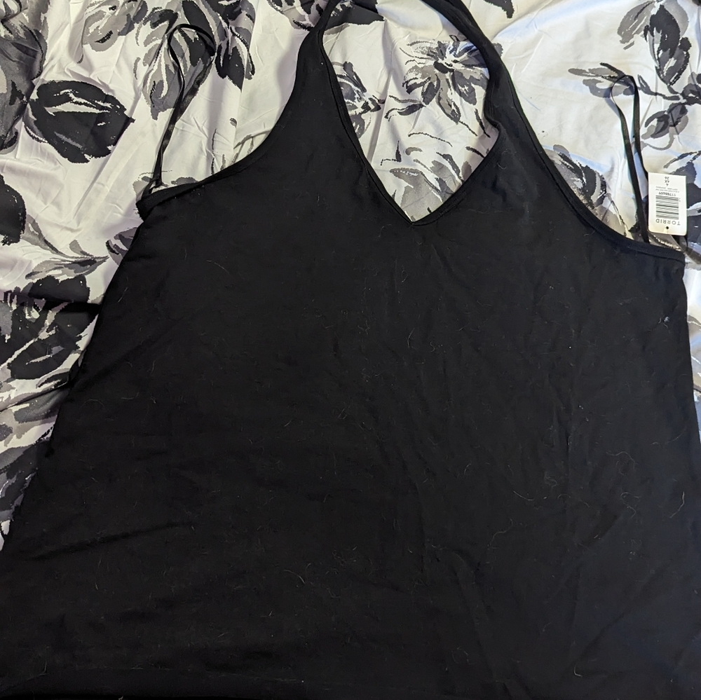Torrid foxy halter tank top